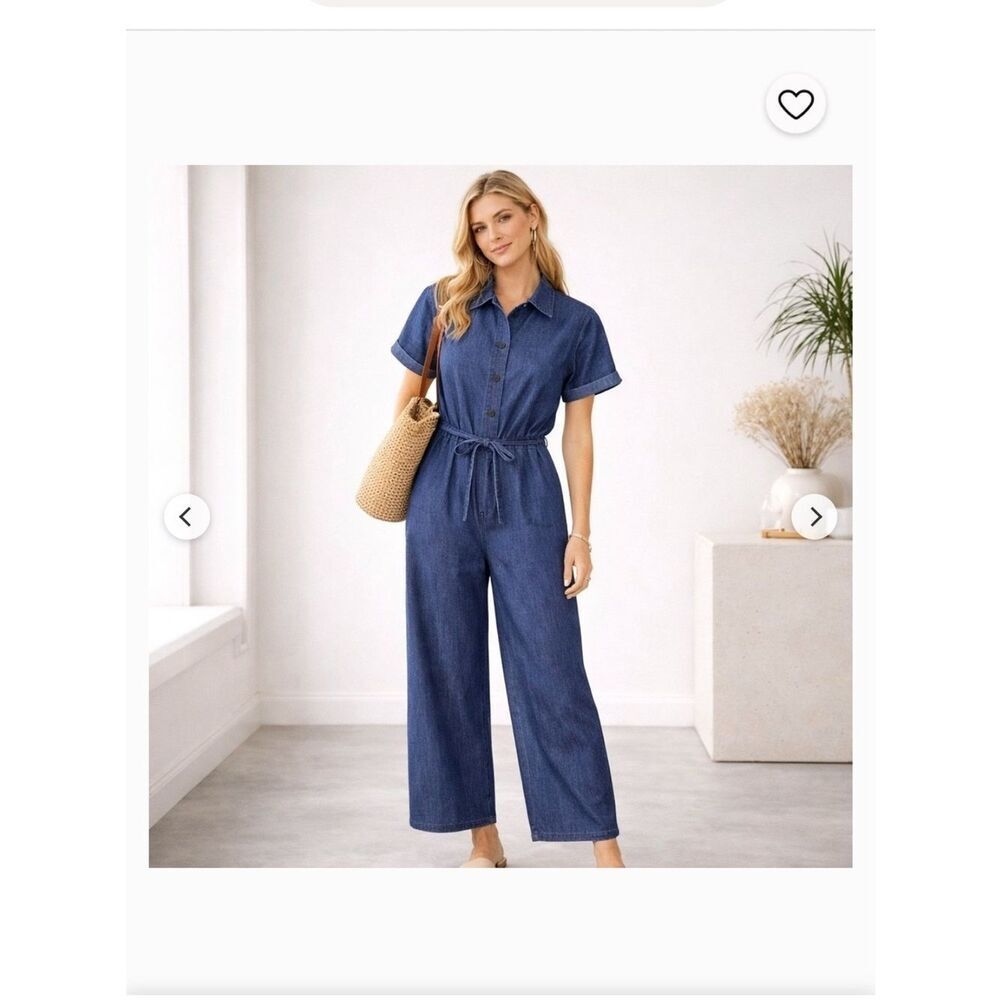 Marine Layer Joni Denim Jumpsuit